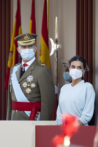 Militärparade zum spanischen Nationalfeiertag in Madrid