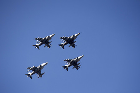 Militärparade zum spanischen Nationalfeiertag in Madrid