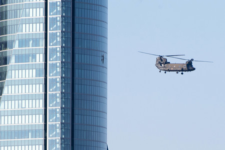 Militärparade zum spanischen Nationalfeiertag in Madrid