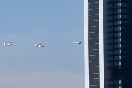 Militärparade zum spanischen Nationalfeiertag in Madrid