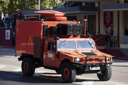 Militärparade zum spanischen Nationalfeiertag in Madrid