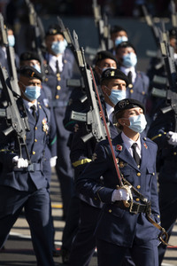 Militärparade zum spanischen Nationalfeiertag in Madrid