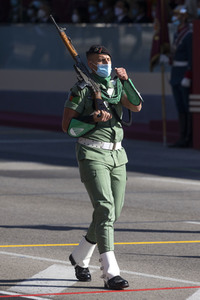 Militärparade zum spanischen Nationalfeiertag in Madrid