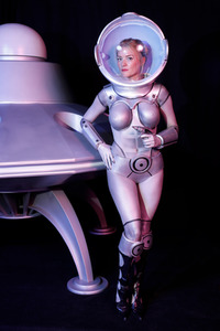 GEEK ART: UFO Bodypainting