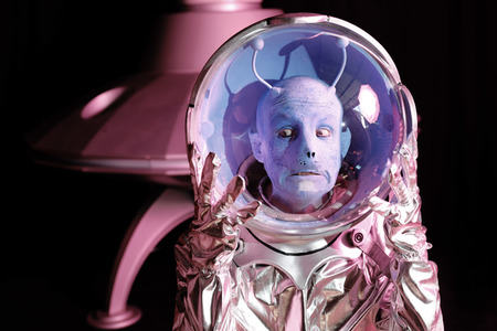 GEEK ART: UFO Bodypainting