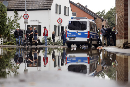 Hochwasser in Blessem