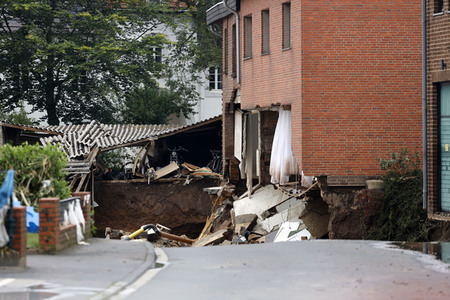 Hochwasser in Blessem