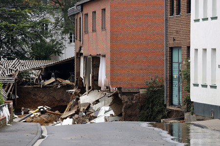 Hochwasser in Blessem