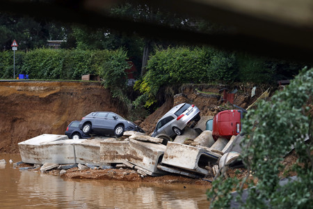 Hochwasser in Blessem