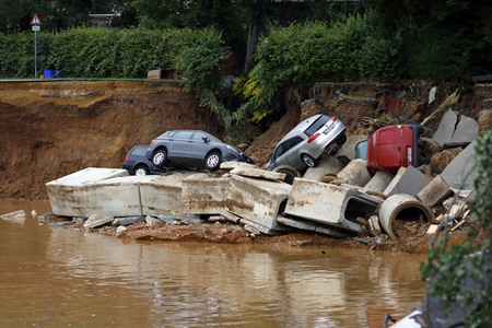 Hochwasser in Blessem