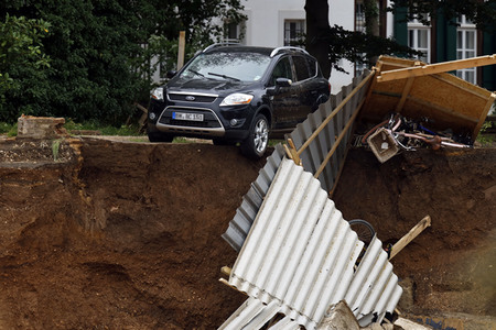 Hochwasser in Blessem