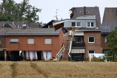 Hochwasser in Blessem