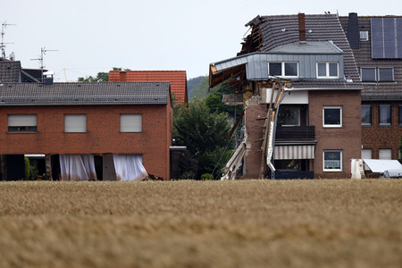 Hochwasser in Blessem