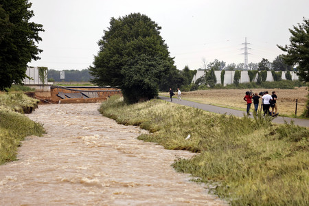 Hochwasser in Blessem