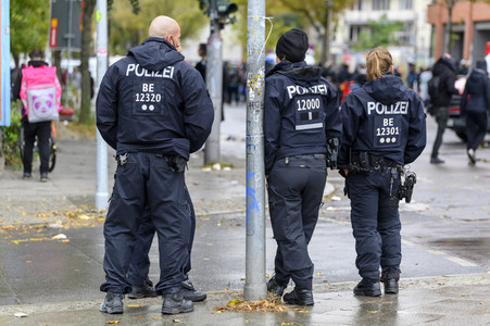 Räumung des Wagencamps 'Köpi' in Berlin