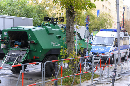 Räumung des Wagencamps 'Köpi' in Berlin