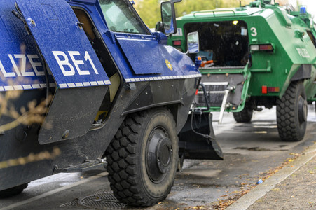 Räumung des Wagencamps 'Köpi' in Berlin