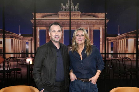 Talkshow 'Riverboat' in Berlin