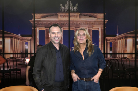 Talkshow 'Riverboat' in Berlin
