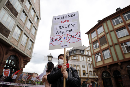 Pro-Abtreibungs-Demo in Frankfurt