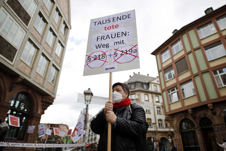 Pro-Abtreibungs-Demo in Frankfurt