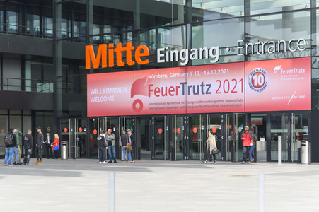 Fachmesse FeuerTrutz 2021 in Nürnberg