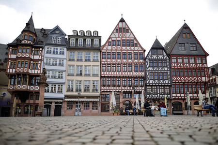 Am Römerberg in Franfurt