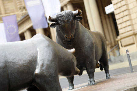 Symbolfoto Bulle und Bär