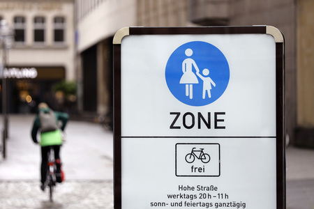 Symbolfoto Fußgängerzone