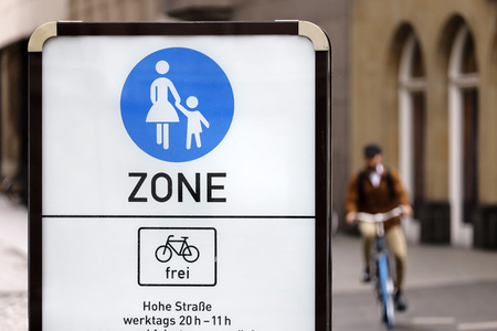 Symbolfoto Fußgängerzone