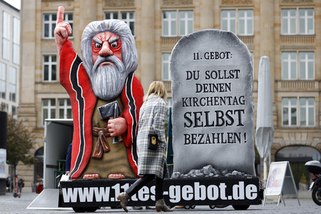 Moses Skulptur in Frankfurt