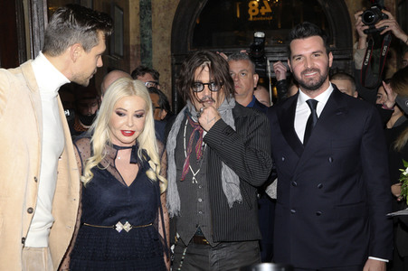 Gala-Event zu Ehren Johnny Depps und zur Vorstellung der Zeichentrickserie 'Puffins' in Belgrad