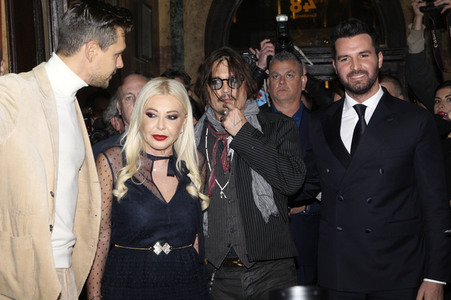 Gala-Event zu Ehren Johnny Depps und zur Vorstellung der Zeichentrickserie 'Puffins' in Belgrad