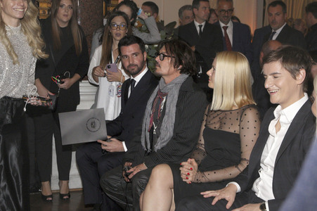 Gala-Event zu Ehren Johnny Depps und zur Vorstellung der Zeichentrickserie 'Puffins' in Belgrad