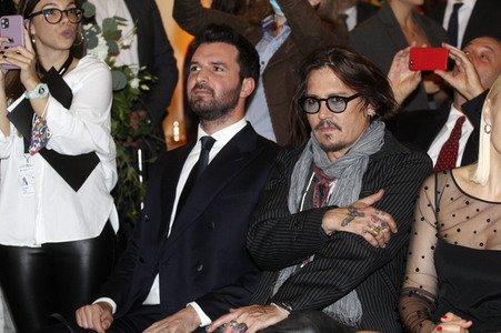 Gala-Event zu Ehren Johnny Depps und zur Vorstellung der Zeichentrickserie 'Puffins' in Belgrad