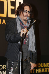 Gala-Event zu Ehren Johnny Depps und zur Vorstellung der Zeichentrickserie 'Puffins' in Belgrad