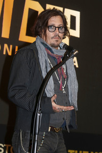 Gala-Event zu Ehren Johnny Depps und zur Vorstellung der Zeichentrickserie 'Puffins' in Belgrad