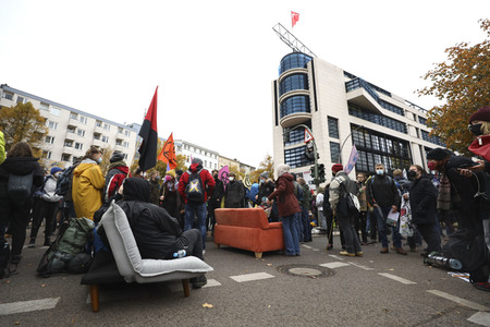 Klimaprotest in Berlin