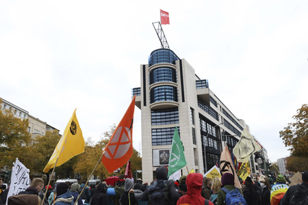 Klimaprotest in Berlin