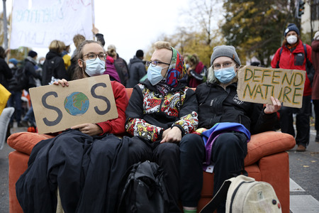 Klimaprotest in Berlin