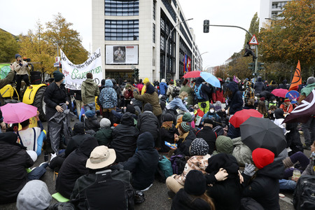 Klimaprotest in Berlin