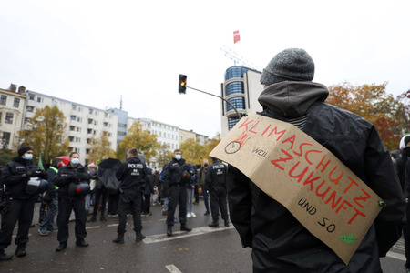 Klimaprotest in Berlin