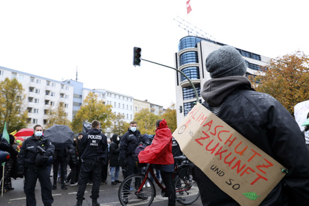 Klimaprotest in Berlin