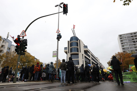 Klimaprotest in Berlin