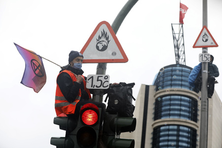 Klimaprotest in Berlin