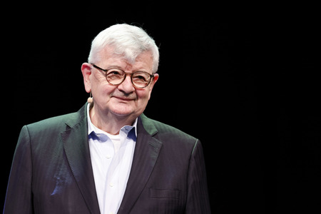 Joschka Fischer auf der lit.Cologne Sonderedition in Köln