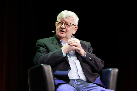 Joschka Fischer auf der lit.Cologne Sonderedition in Köln