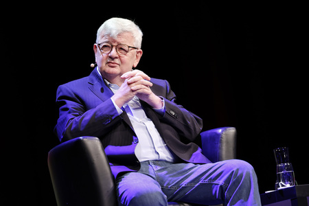 Joschka Fischer auf der lit.Cologne Sonderedition in Köln