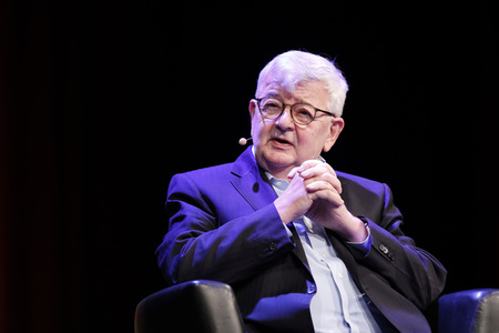 Joschka Fischer auf der lit.Cologne Sonderedition in Köln
