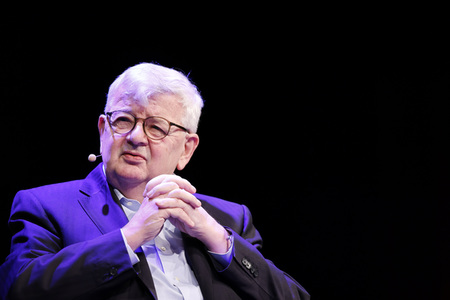 Joschka Fischer auf der lit.Cologne Sonderedition in Köln